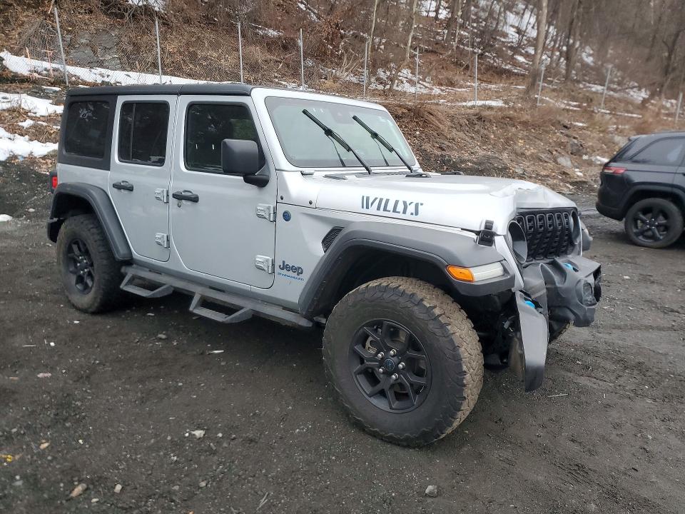 Продажа на аукционе авто 2024 Jeep Wrangler, vin: 1C4RJXN60RW145253, номер лота: 74590815