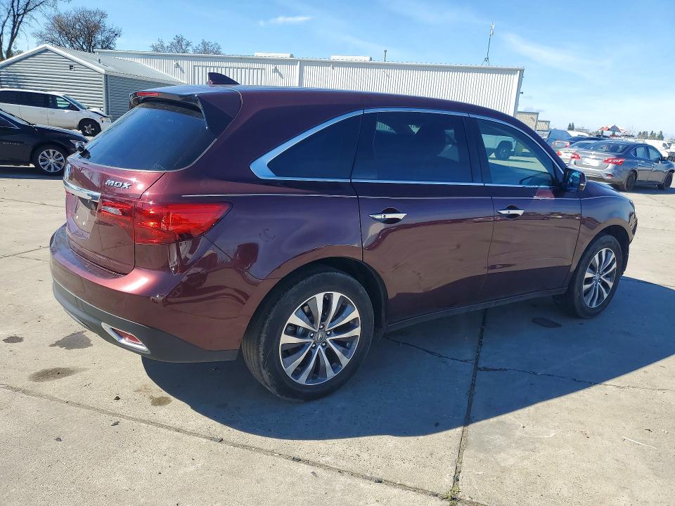 Продажа на аукционе авто 2014 Acura Mdx, vin: 5FRYD3H42EB011279, номер лота: 78642535