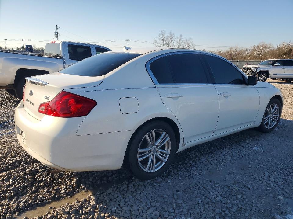 2012 Infiniti G25 მანქანა იყიდება აუქციონზე, vin: JN1DV6AP9CM701511, აუქციონის ნომერი: 75293925