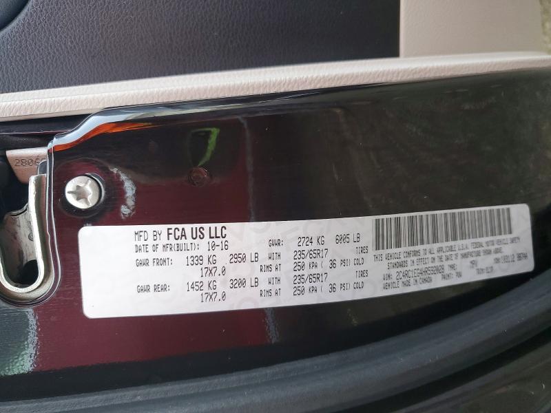 Aukcja sprzedaży 2017 Chrysler Pacifica, vin: 2C4RC1EG4HR592028, numer aukcji: 75773855