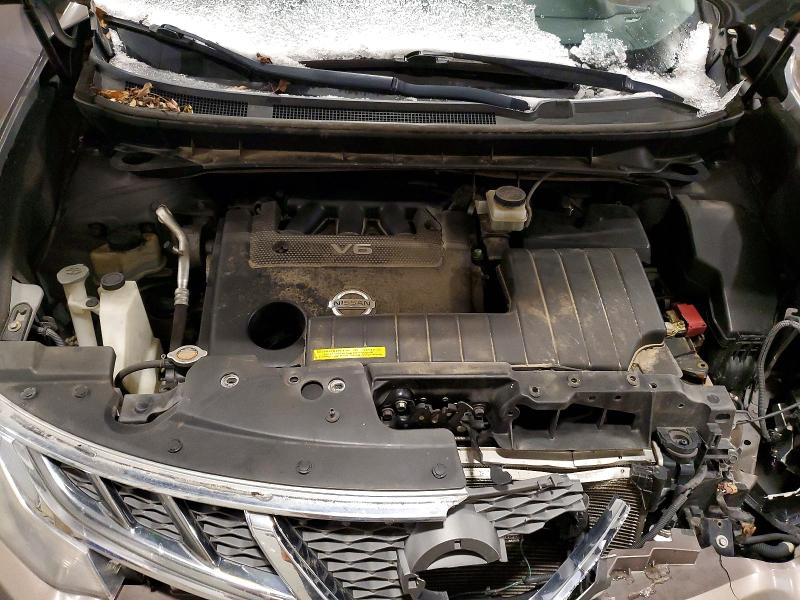 2011 Nissan Murano მანქანა იყიდება აუქციონზე, vin: JN8AZ1MW4BW163379, აუქციონის ნომერი: 78627455