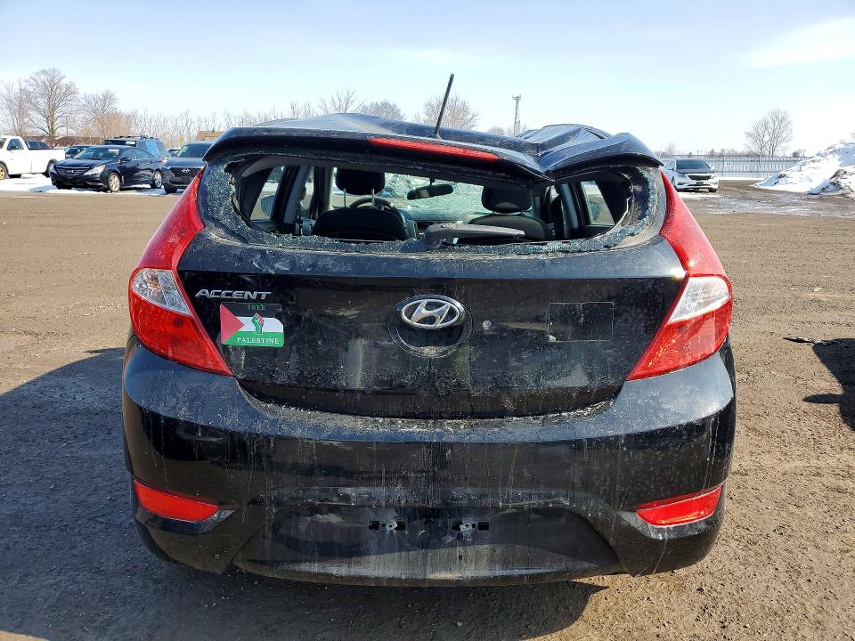 79359915 :رقم المزاد ، KMHCT5AE2HU349141 vin ، 2017 Hyundai Accent مزاد بيع