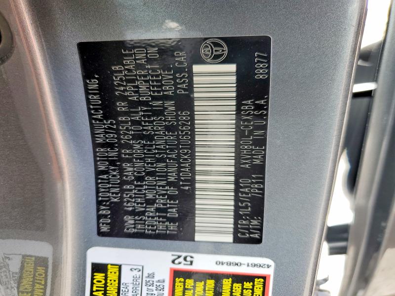 Aukcja sprzedaży 2026 Toyota Camry, vin: 4T1DAACK9TU656286, numer aukcji: 78724255