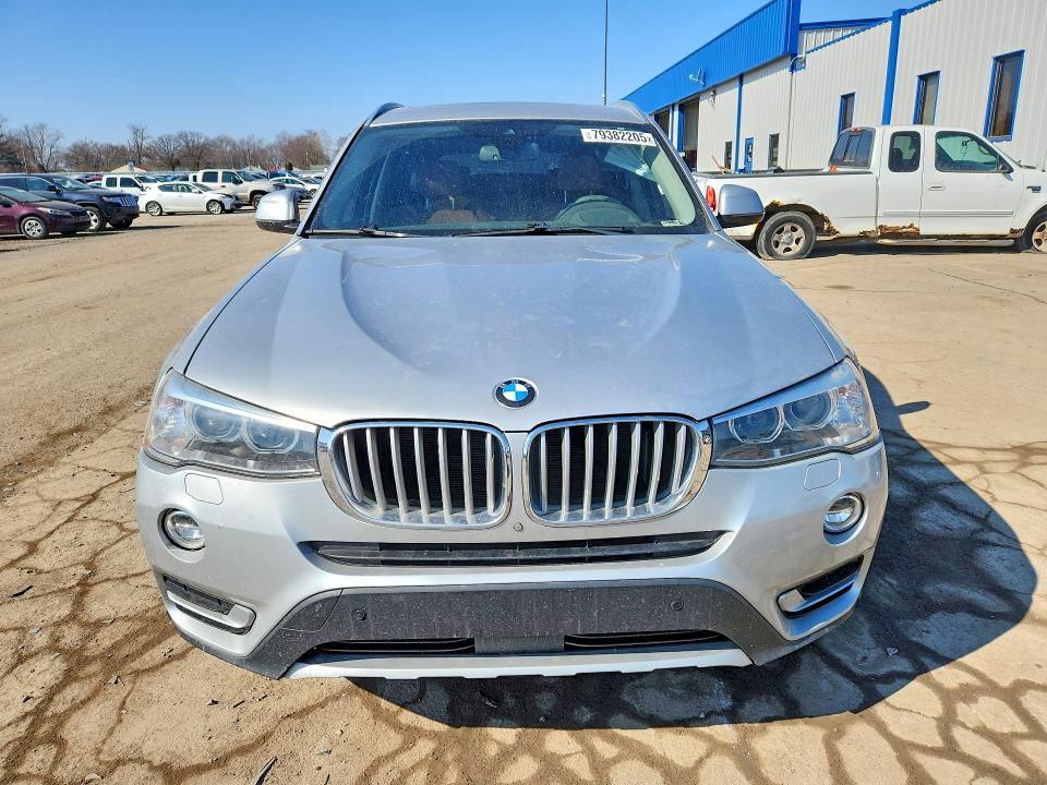 2017 Bmw X3 მანქანა იყიდება აუქციონზე, vin: 5UXWX9C58H0T07279, აუქციონის ნომერი: 79382205