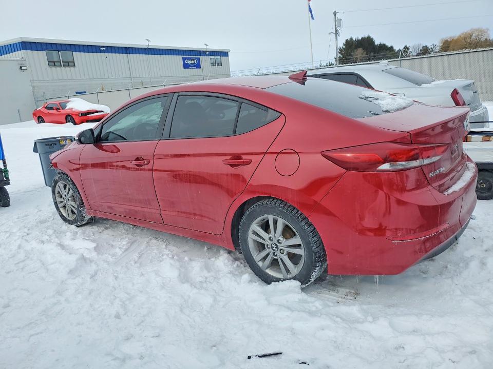 75223655 :رقم المزاد ، KMHD84LF4JU605324 vin ، 2018 Hyundai Elantra مزاد بيع