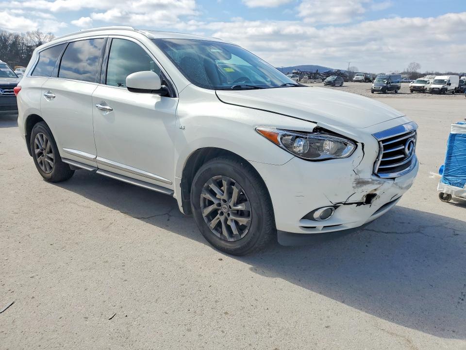 2014 Infiniti Qx60 მანქანა იყიდება აუქციონზე, vin: 5N1AL0MM4EC501600, აუქციონის ნომერი: 77405205