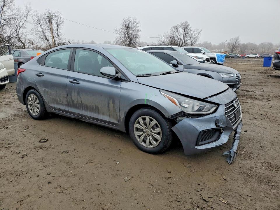 77408485 :رقم المزاد ، 3KPC24A67LE104546 vin ، 2020 Hyundai Accent مزاد بيع