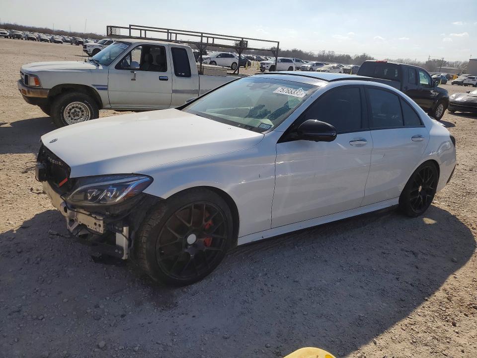 2017 Mercedes-benz C მანქანა იყიდება აუქციონზე, vin: 55SWF6EB9HU197686, აუქციონის ნომერი: 75765335