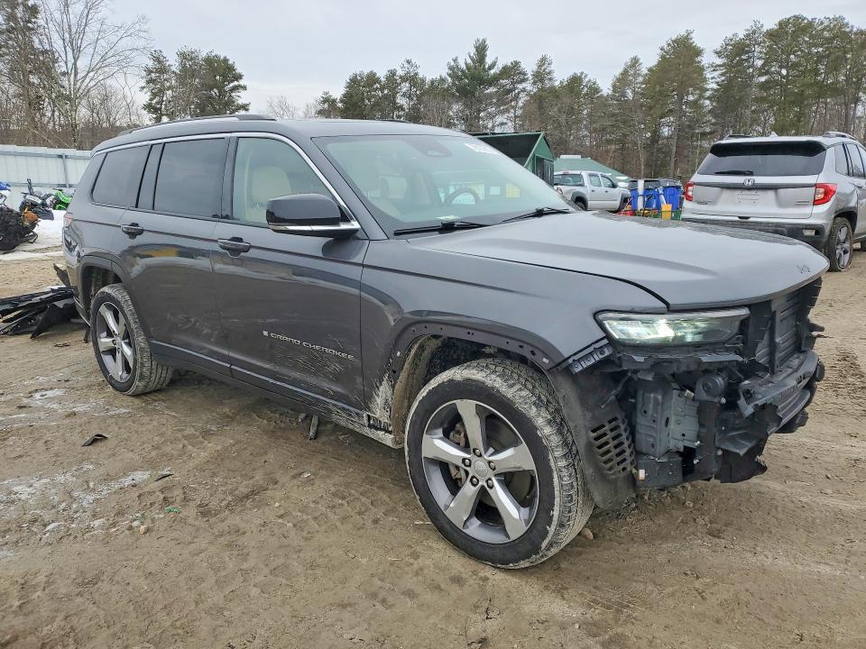 76189555 :رقم المزاد ، 1C4RJKBG0M8144830 vin ، 2021 Jeep Grand Cherokee مزاد بيع
