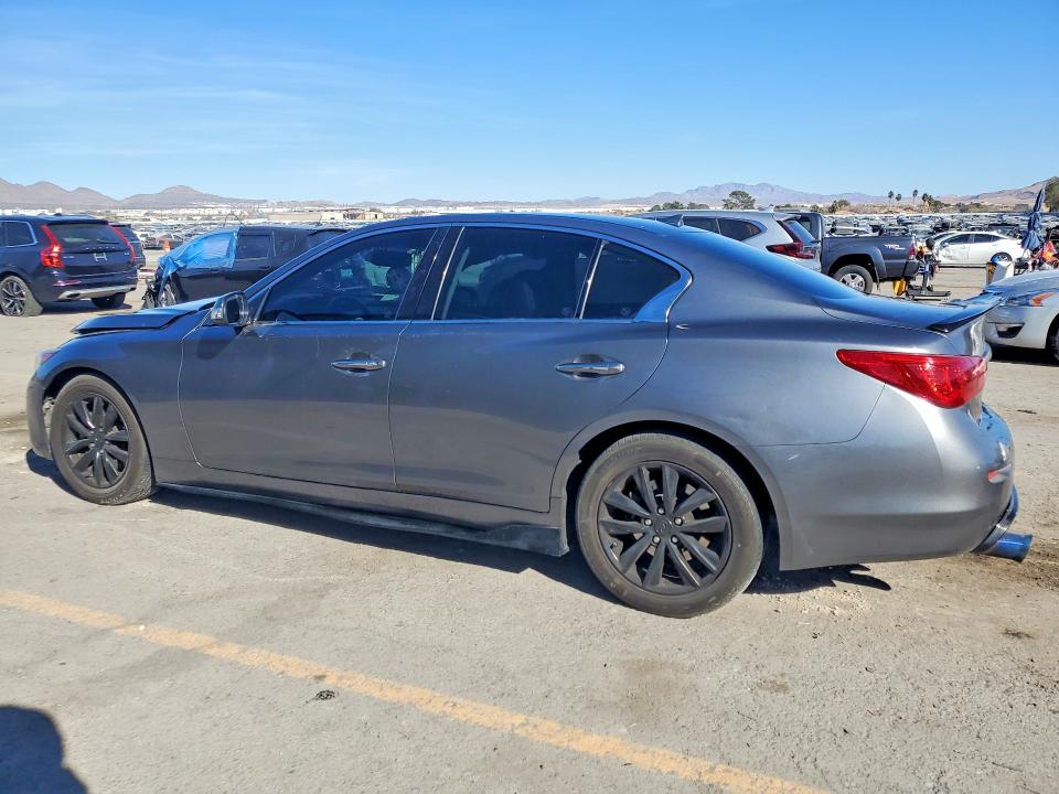 76162855 :رقم المزاد ، JN1BV7APXFM342025 vin ، 2015 Infiniti Q50 مزاد بيع