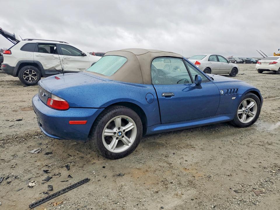 79026245 :رقم المزاد ، 4USCH9341YLF87907 vin ، 2000 Bmw Z3 مزاد بيع