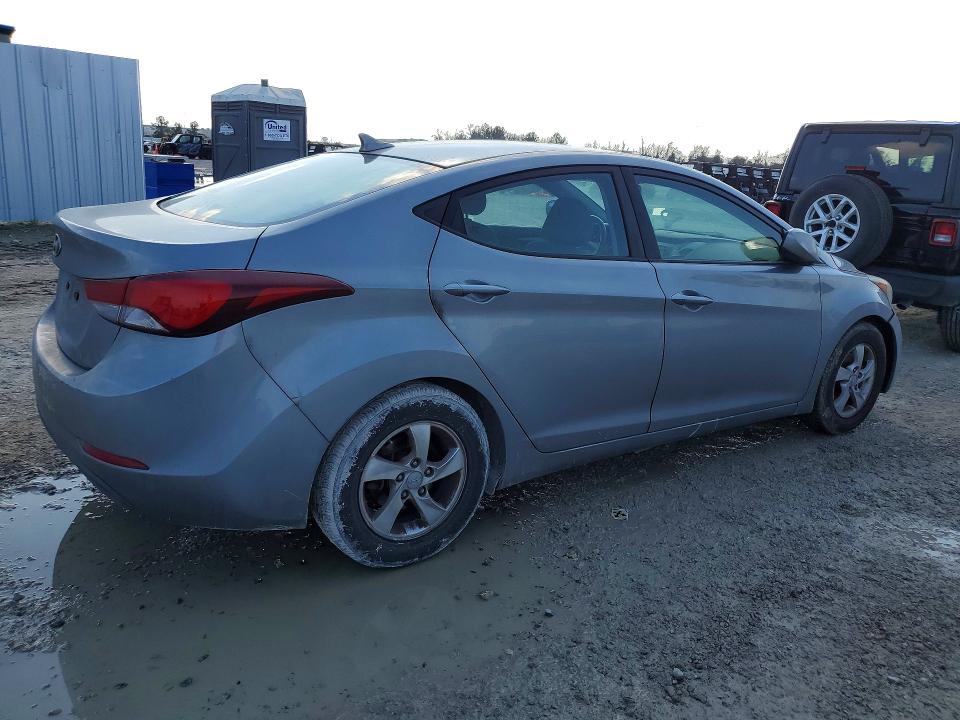 76897355 :رقم المزاد ، KMHDH4AE9FU248918 vin ، 2015 Hyundai Elantra مزاد بيع