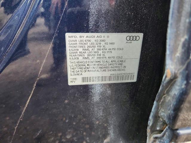 Продаж на аукціоні авто 2014 Audi Q7, vin: WA1LGAFE7ED010407, номер лоту: 78286045