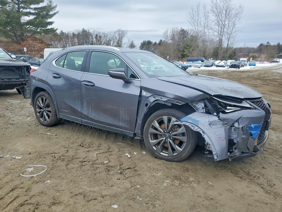 76641245 :رقم المزاد ، JTHU9JBH5K2007273 vin ، 2019 Lexus Ux مزاد بيع