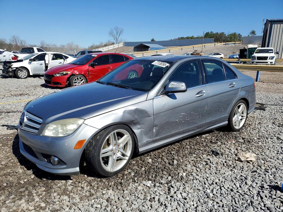 77138395 :رقم المزاد ، WDDGF54X39R051492 vin ، 2009 Mercedes-benz C مزاد بيع