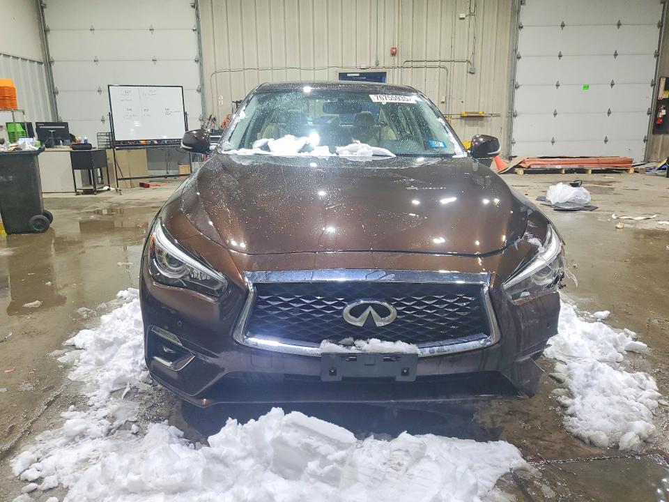 2018 Infiniti Q50 მანქანა იყიდება აუქციონზე, vin: JN1EV7AR6JM443683, აუქციონის ნომერი: 76755935