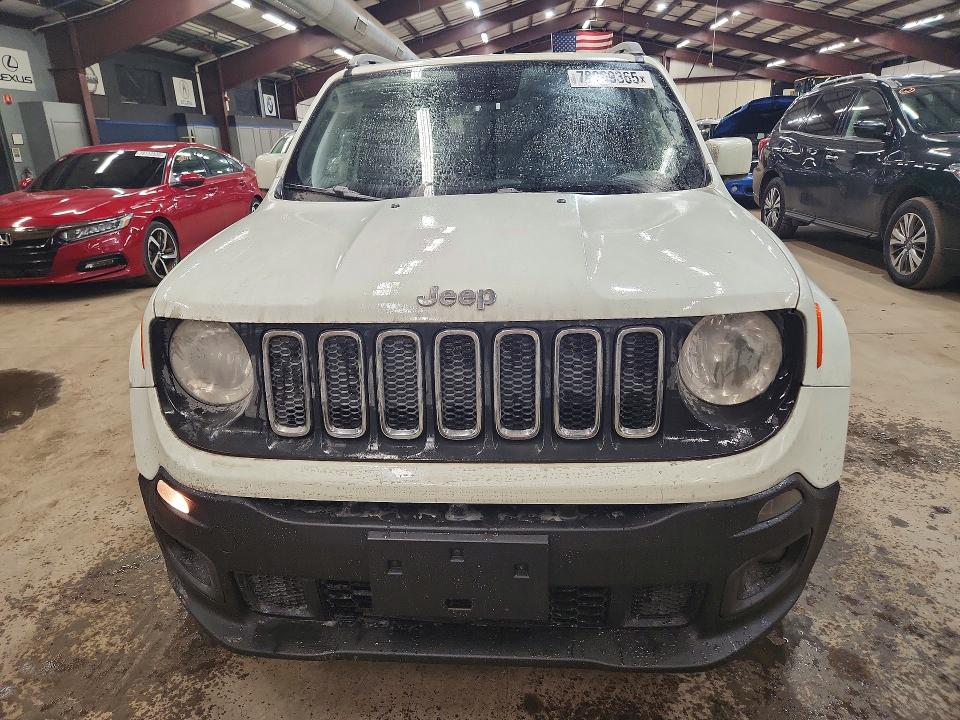 2018 Jeep Renegade L მანქანა იყიდება აუქციონზე, vin: ZACCJBBB5JPG96113, აუქციონის ნომერი: 78069365