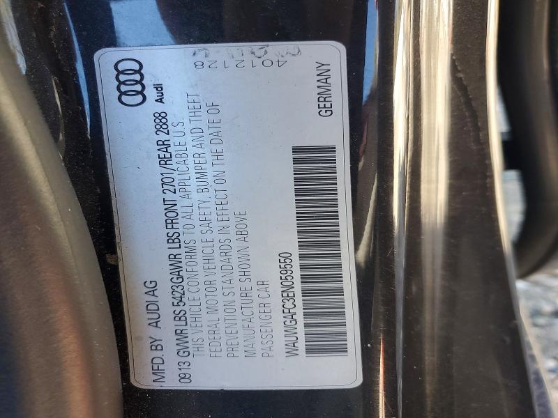 Aukcja sprzedaży 2014 Audi A7, vin: WAUWGAFC3EN059550, numer aukcji: 76640785