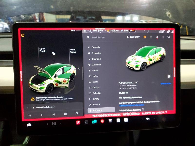 Продаж на аукціоні авто 2023 Tesla Model Y, vin: 7SAYGDEEXPF809384, номер лоту: 75204135