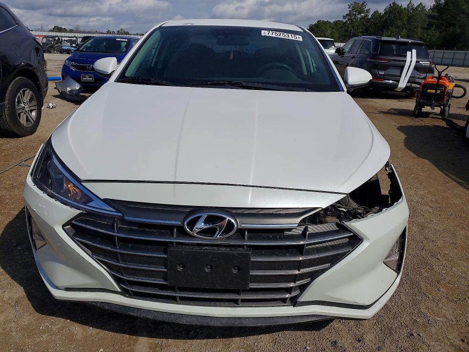 Auction sale of the 2019 Hyundai Elantra, vin: 5NPD84LF2KH432080, lot number: 77525315