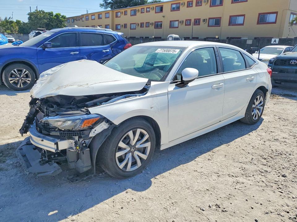 2024 Honda Civic Lx მანქანა იყიდება აუქციონზე, vin: 2HGFE2F23RH508456, აუქციონის ნომერი: 77500075