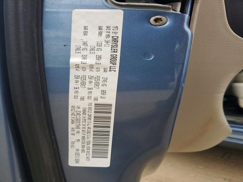 Продажа на аукционе авто 2012 Chrysler Town & Country, vin: 2C4RC1CG8CR175409, номер лота: 79074835