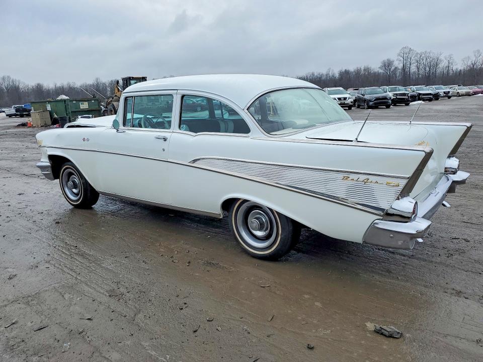 78245375 :رقم المزاد ، B57B200526 vin ، 1957 Chevrolet Bel Air مزاد بيع