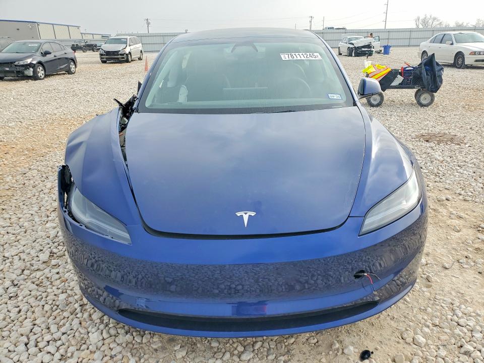 Aukcja sprzedaży 2025 Tesla Model 3, vin: 5YJ3E1EA9SF076794, numer aukcji: 78111245