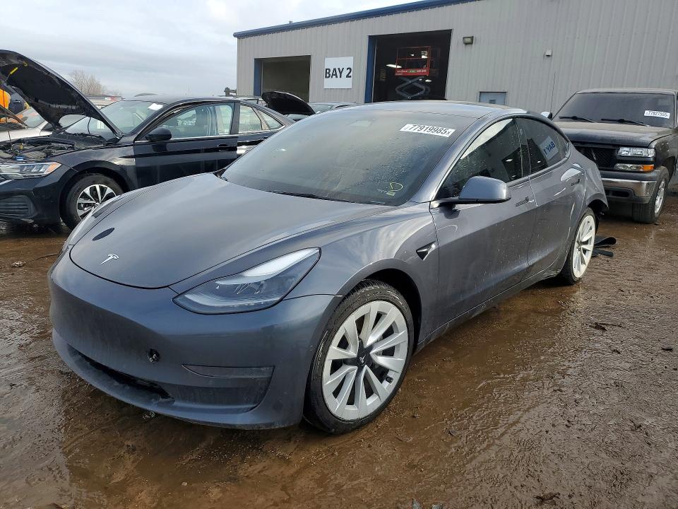 Продажа на аукционе авто 2022 Tesla Model 3, vin: 5YJ3E1EB2NF273092, номер лота: 77919985