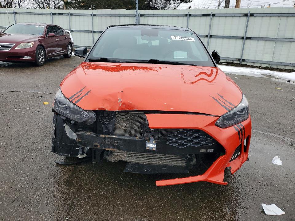 Aukcja sprzedaży 2019 Hyundai Veloster, vin: KMHTH6AB5KU015643, numer aukcji: 77380665
