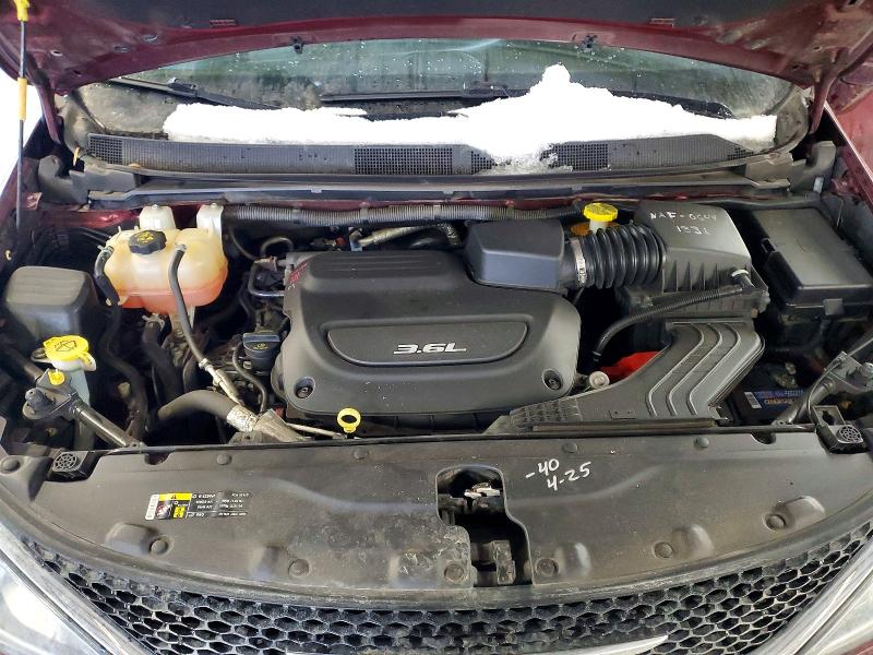 2017 Chrysler Pacifica მანქანა იყიდება აუქციონზე, vin: 2C4RC1BGXHR509724, აუქციონის ნომერი: 74417415