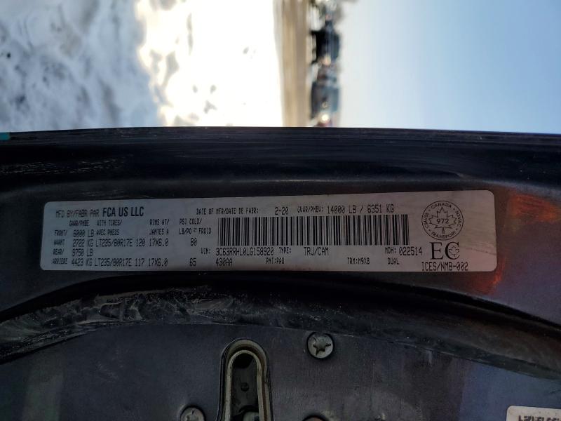 Продажа на аукционе авто 2020 Ram 3500, vin: 3C63RRHL0LG158920, номер лота: 77007105