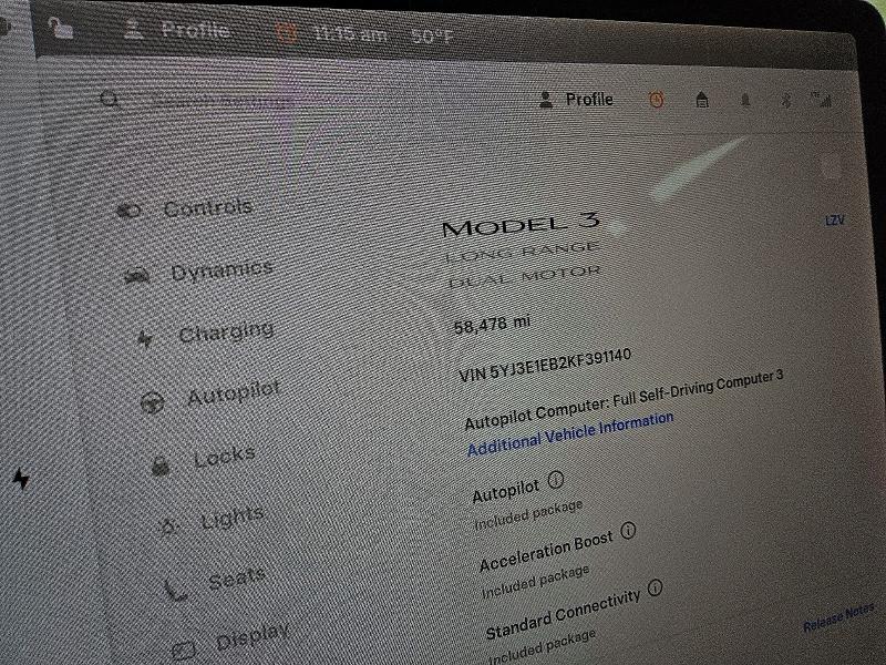 Aukcja sprzedaży 2019 Tesla Model 3, vin: 5YJ3E1EB2KF391140, numer aukcji: 78691135