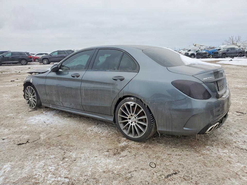 2017 Mercedes-benz C მანქანა იყიდება აუქციონზე, vin: 55SWF6EB5HU209557, აუქციონის ნომერი: 75762505