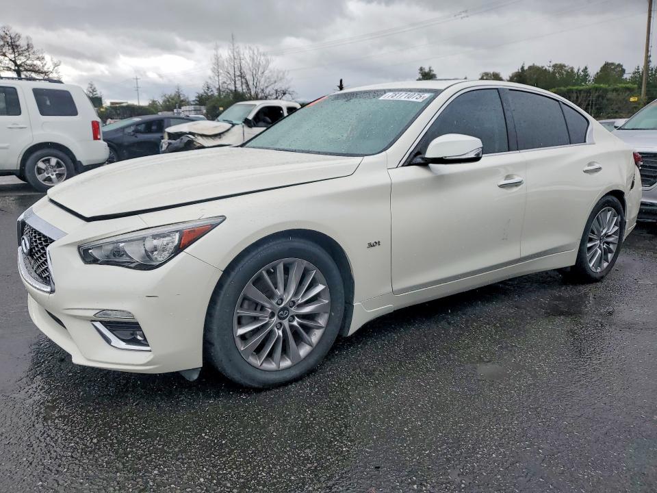 78171075 :رقم المزاد ، JN1EV7AP3KM514709 vin ، 2019 Infiniti Q50 مزاد بيع