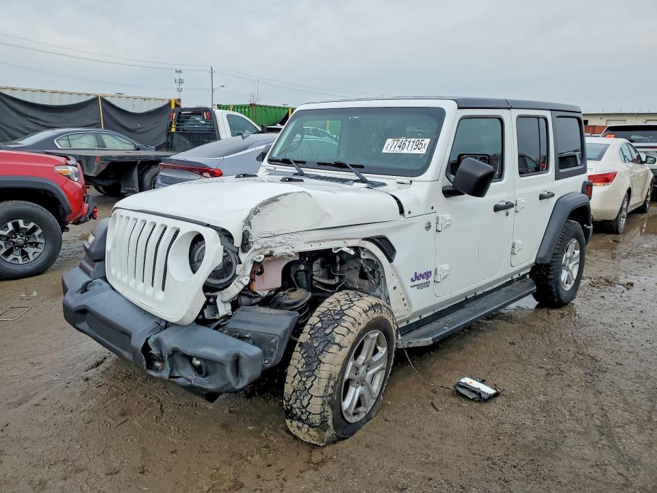Продаж на аукціоні авто 2020 Jeep Wrangler Unlimited, vin: 1C4HJXDN6LW226091, номер лоту: 77461195