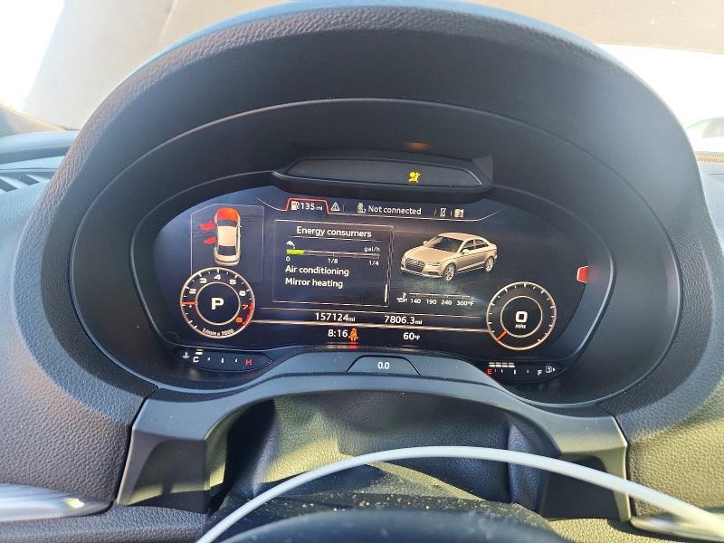 79312045 :رقم المزاد ، WAUJ8GFF9J1059204 vin ، 2018 Audi A3 مزاد بيع