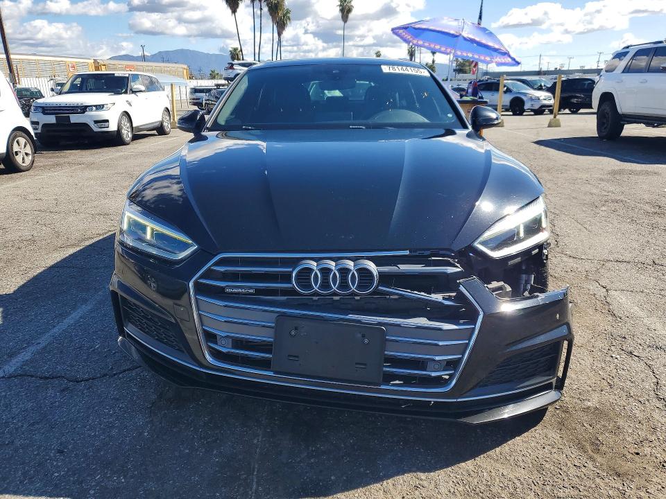 Продажа на аукционе авто 2018 Audi A5, vin: WAUENCF55JA085020, номер лота: 78144155