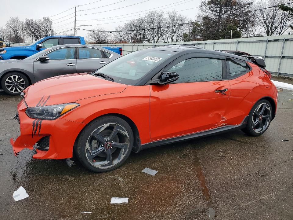 Aukcja sprzedaży 2019 Hyundai Veloster, vin: KMHTH6AB5KU015643, numer aukcji: 77380665