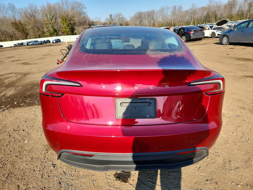 Продажа на аукционе авто 2025 Tesla Model 3, vin: 5YJ3E1EA1SF068267, номер лота: 77003415