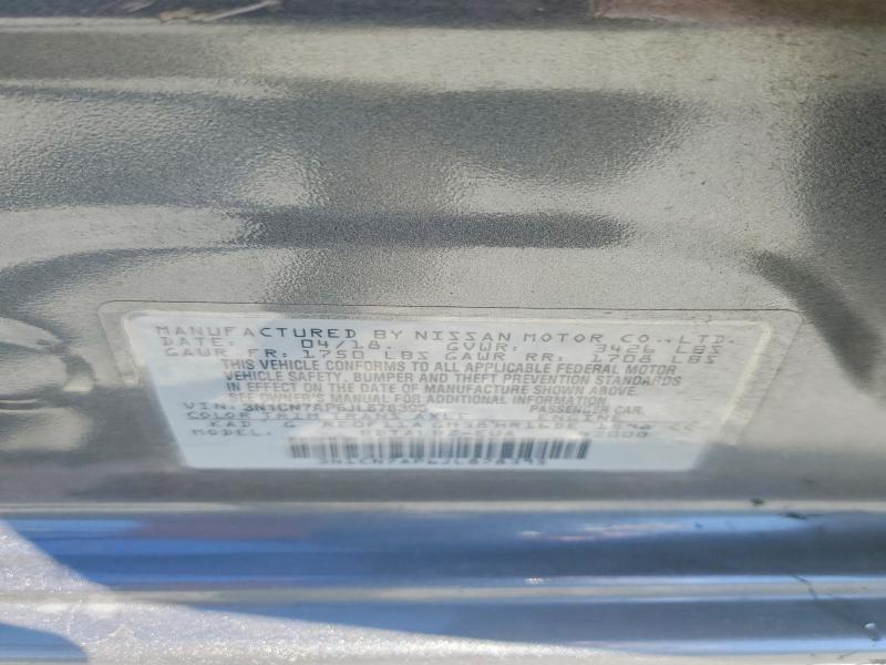 Aukcja sprzedaży 2018 Nissan Versa, vin: 3N1CN7AP6JL878395, numer aukcji: 76328715