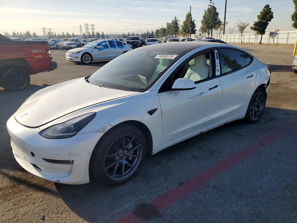 Aukcja sprzedaży 2021 Tesla Model 3, vin: 5YJ3E1EB6MF053484, numer aukcji: 74850515