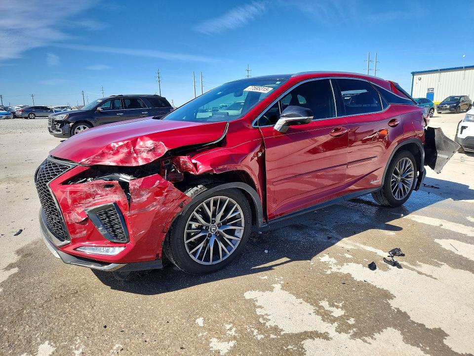 Продажа на аукционе авто 2020 Lexus Rx 450h, vin: 2T2YGMDA0LC053327, номер лота: 77595315