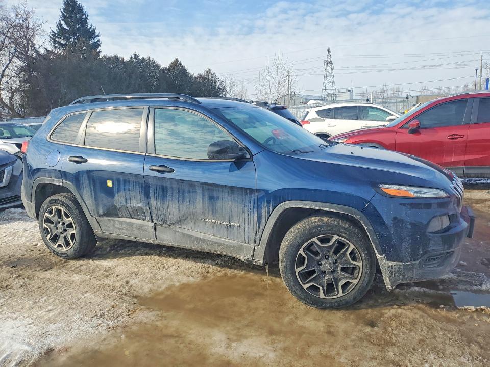 2018 Jeep Cherokee მანქანა იყიდება აუქციონზე, vin: 1C4PJLAB8JD543250, აუქციონის ნომერი: 76937065