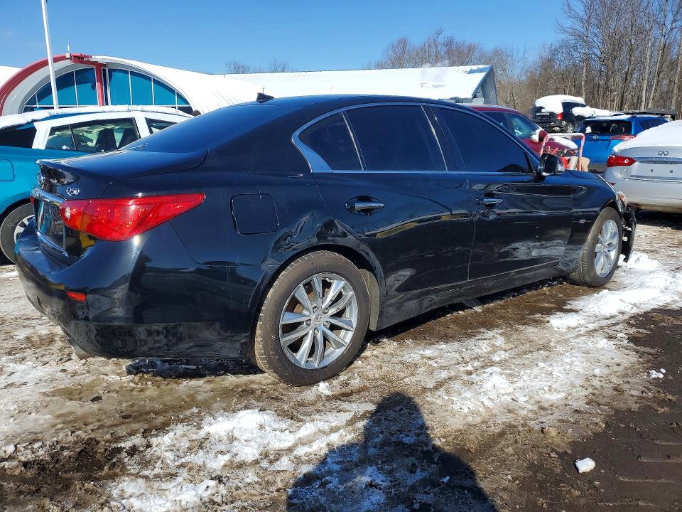 2015 Infiniti Q50 მანქანა იყიდება აუქციონზე, vin: JN1BV7AR9FM400028, აუქციონის ნომერი: 78332255