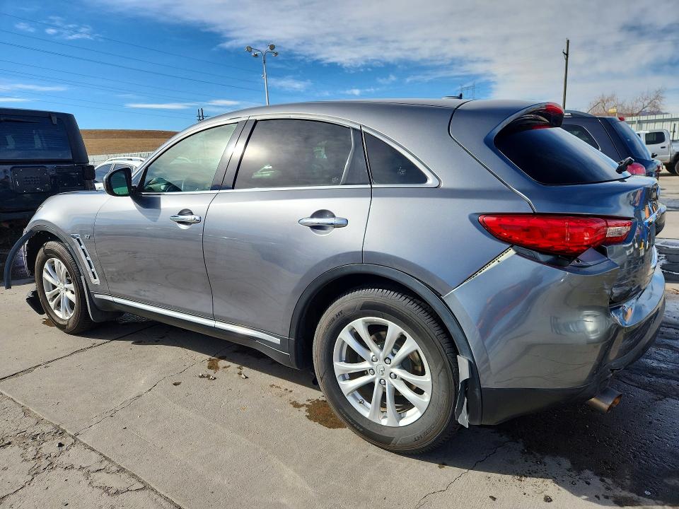 2017 Infiniti Qx70 მანქანა იყიდება აუქციონზე, vin: JN8CS1MW5HM414122, აუქციონის ნომერი: 76793695