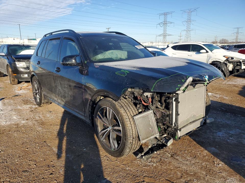 2025 Bmw X7 მანქანა იყიდება აუქციონზე, vin: 5UX33EM01S9W24690, აუქციონის ნომერი: 75065215