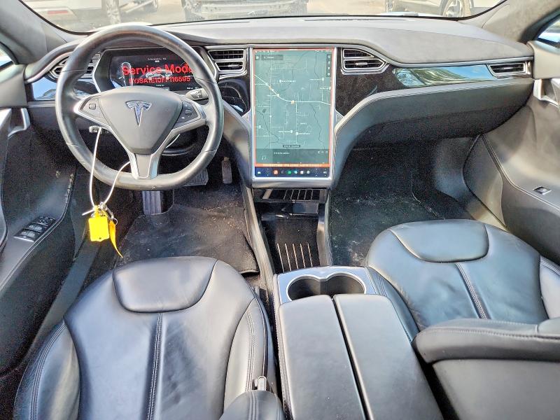 74360135 :رقم المزاد ، 5YJSA1E10FF116595 vin ، 2015 Tesla Model S مزاد بيع