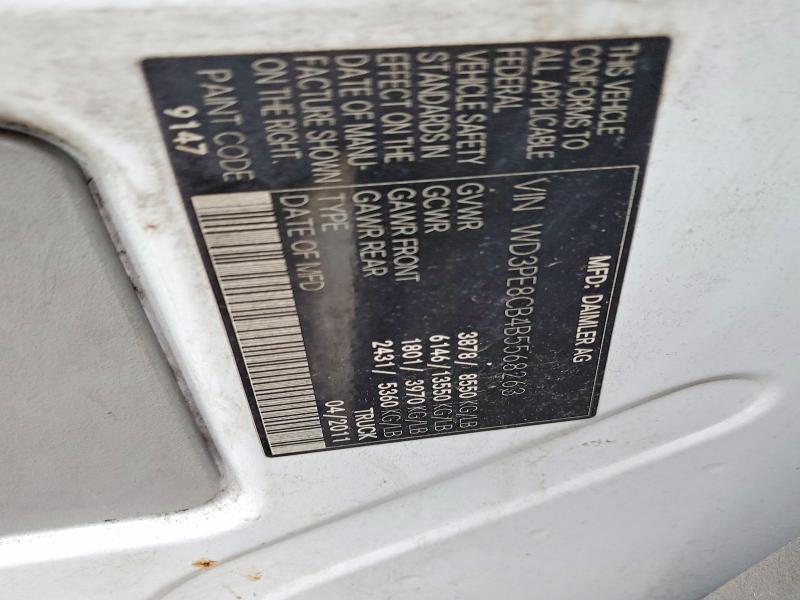 76283125 :رقم المزاد ، WD3PE8CB4B5568263 vin ، 2011 Mercedes-benz Sprinter 2 مزاد بيع