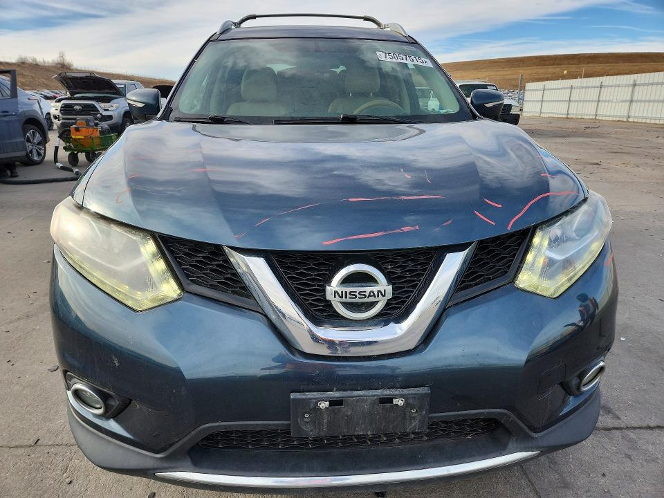 75057515 :رقم المزاد ، 5N1AT2MV7EC806349 vin ، 2014 Nissan Rogue S مزاد بيع